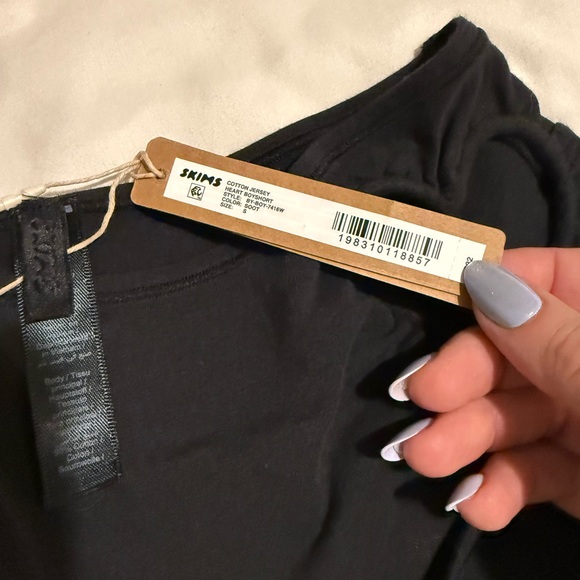 SKIMS Heart Cotton Jersey Boy Short - Picture 4 of 6